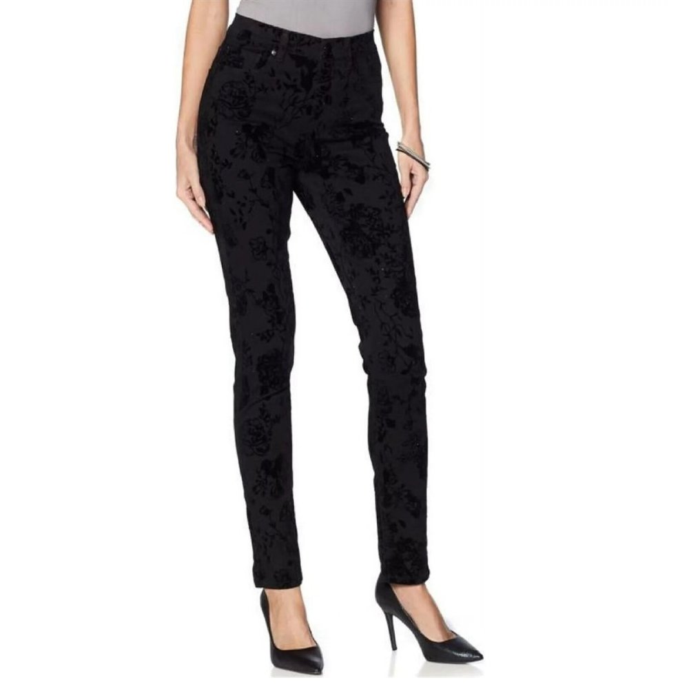 DG2 Diane Gilman Virtual Stretch Novelty Skinny Jean